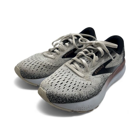 Brooks Ghost 16 Womens Size 6B Running Walking Gym Shoes Lt Gray Black - Picture 2 of 7